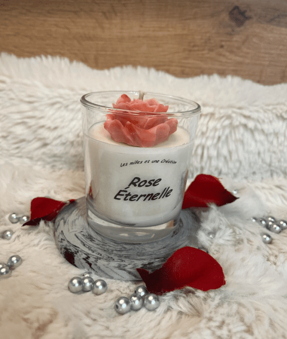 Bougie parfumée Rose Eternelle